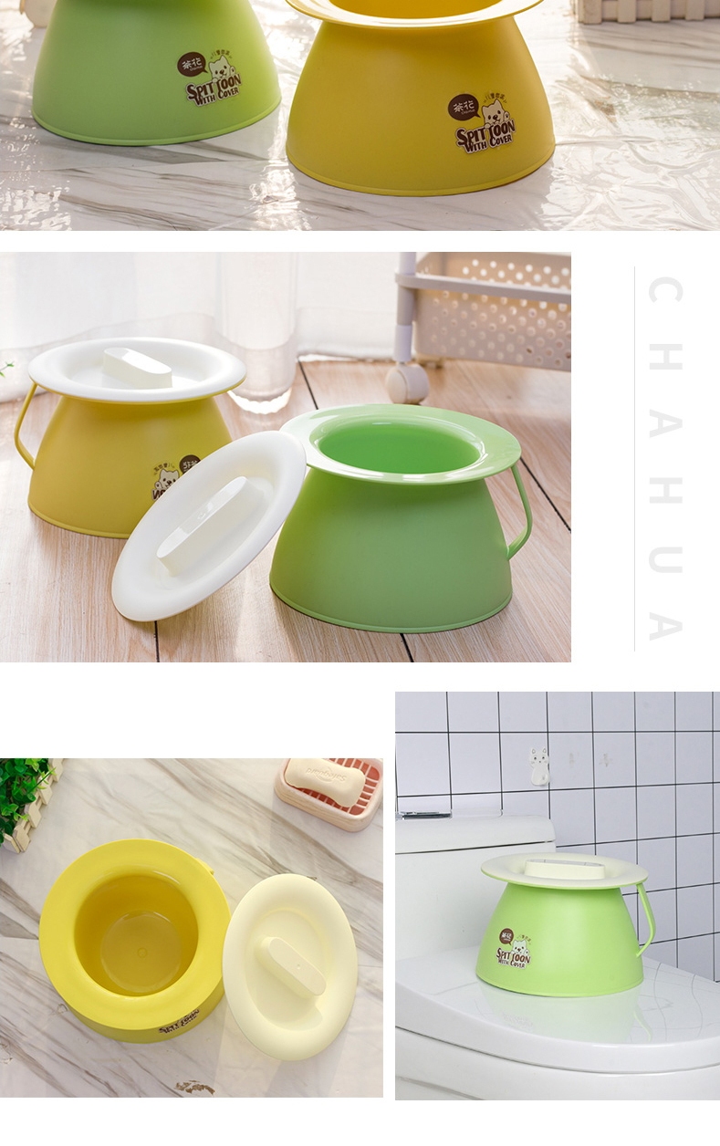 CHAHUA Urinal, Children's Toilet, PP Safe Material, Portable Handle, with Lid Design, 1 Piece 7