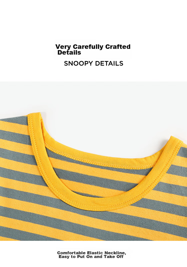 SNOOPY Children's Clothing, Boys' Sleeveless Vest Top, 2-Piece Set, for Young Children, Summer Thin Breathable Clothes 17