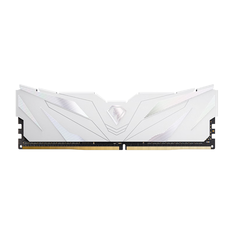 Netac 16GB DDR4 2666 Desktop Memory Module, Yuoying II Series, Gaming Armor - Selected Chips (C19) White