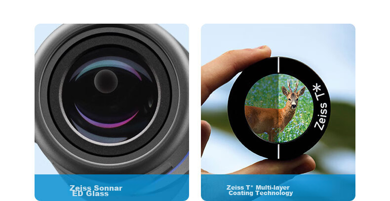 ZEISS Binoculars Land 8x32 for Concerts And Music Festivals, Magnifies, Connectable to Smartphone, High-Definition Coated, Wide Field of View, Large Aperture, Monocular 10
