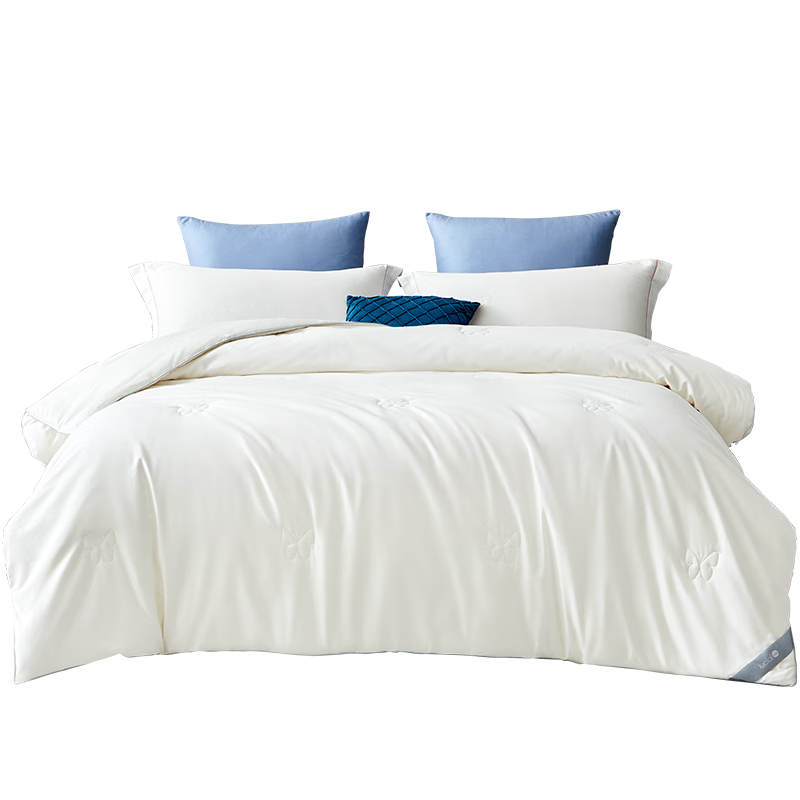 Luolaikids Silk Comforter, Maternal And Infant Class A Pure Cotton 100% Mulberry Silk All-Season Duvet Insert, 200*230