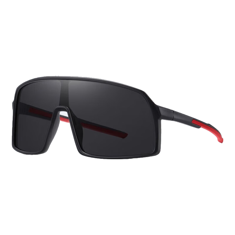 DRATRA Cycling Glasses Large Frame Outdoor Sports Marathon Running Windproof Sandproof Road Bike Polarized Sunglasses