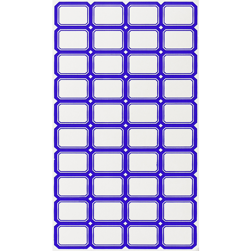 DSB (Disbi) 2400 Pieces 29×20mm Label Paper Stickers, Self-Adhesive Notes, Easy-To Paper, Tear-Off Sticky Notes, Office Supplies, Memo Pads, 4622 Blue