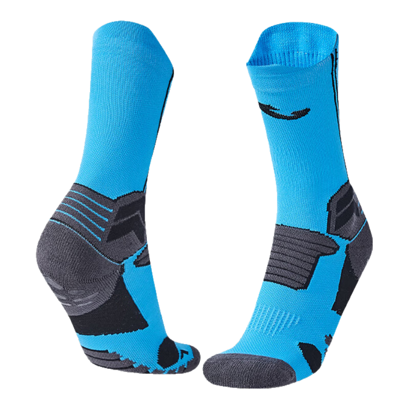 JOMA Mid-Calf Soccer Socks for Adults, Silicone Non-Slip Anti-Fall Towel Bottom Sports Socks, Sweat-Absorbing Breathable Odor-Resistant Football Socks