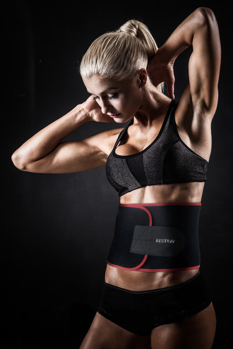 Bestray Sweat-Inducing Fitness Waist Trainer for Weight Loss, Exercise, Back Support, Abdominal Shaping And Body Slimming 15