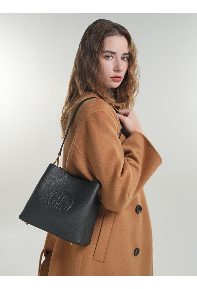Hush Puppies Women's Trendy Bucket Bag Crossbody Shoulder Bag Large Capacity Birthday Gift for Girlfriend and Wife 2
