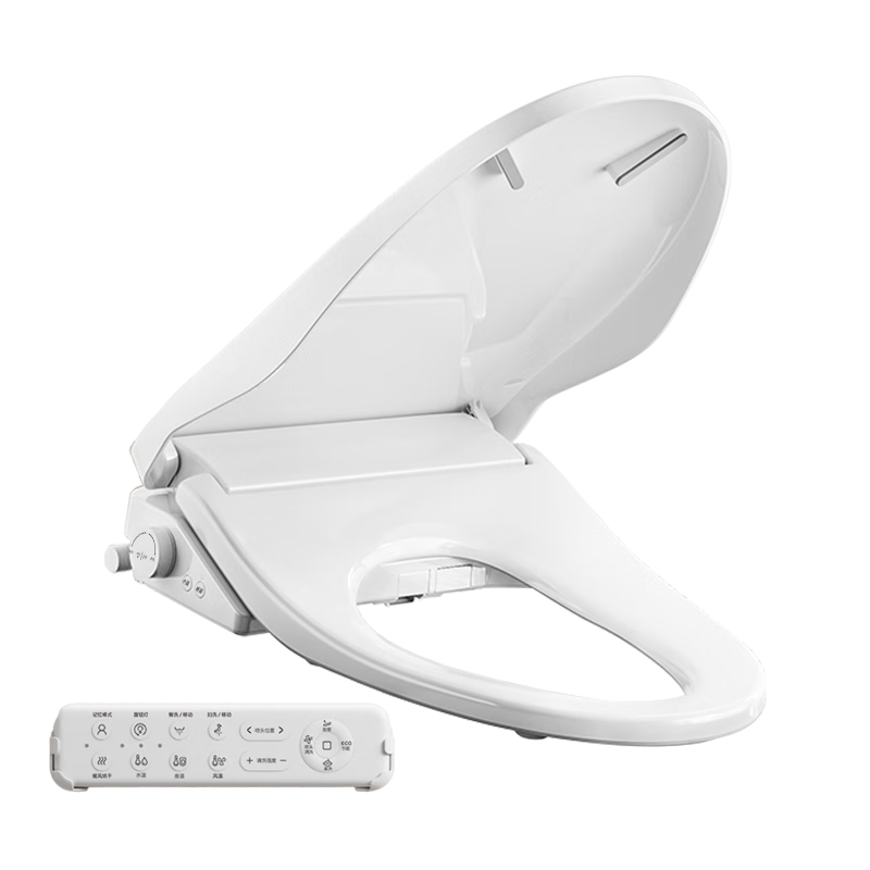 JD Original Haitun Plus Smart Toilet Seat U-Shaped And D-Shaped, Electric Heating And Drying, Child Wash Toilet Seat, Antibacterial Toilet Ring