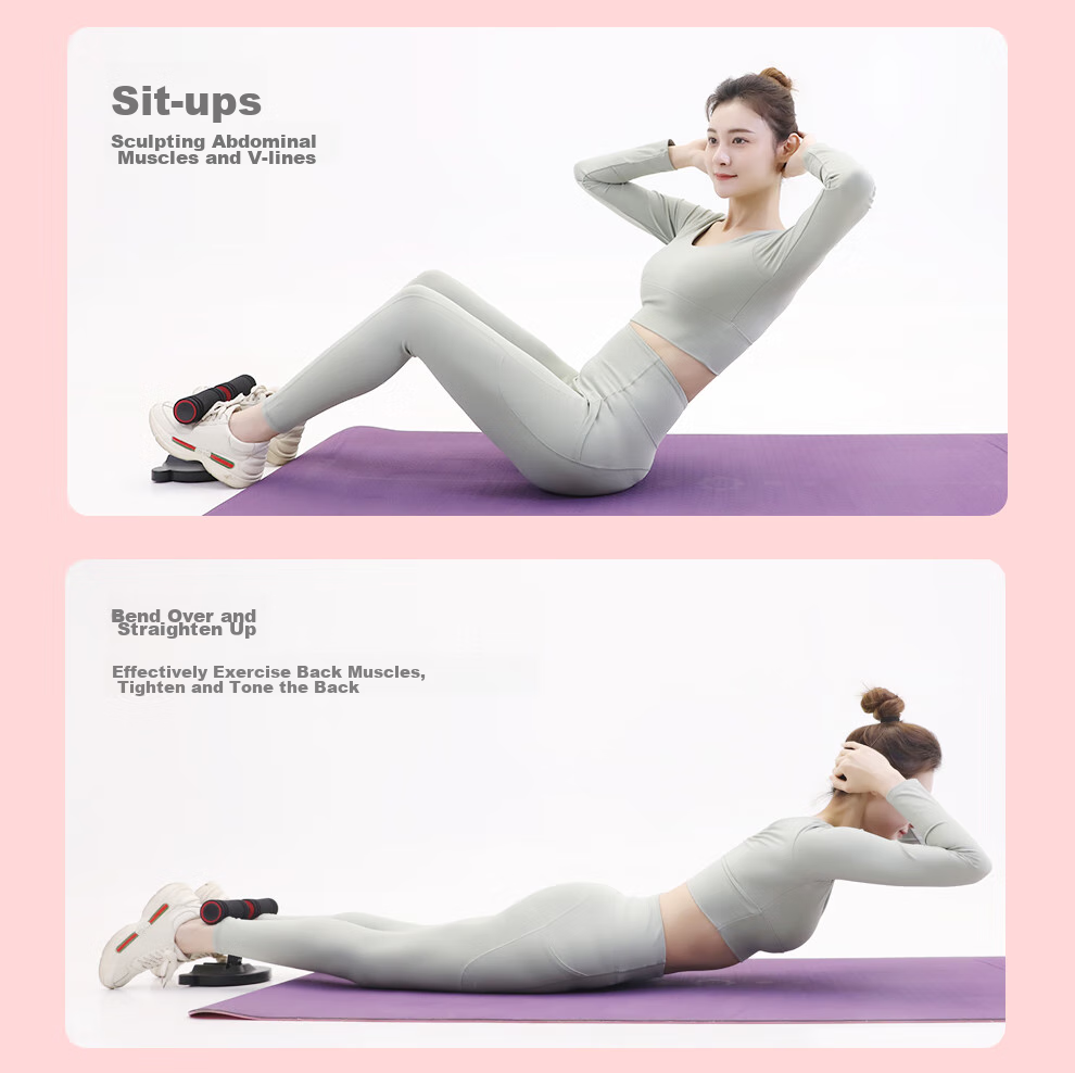 PROIRON Puli'ai Sit-Up Assist Device, Middle School Entrance Exam Multi-Functional Abdominal Muscle Trainer with Suction Cups, Foldable Desig 14