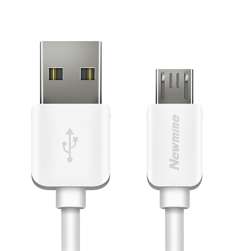 Newmine Android Data Cable, Phone Charging Cord, Micro USB Charger Cable 1 Meter, Compatible with Huawei, Xiaomi, Vivo/OPPO, Redmi, Samsung [Two-Pack]