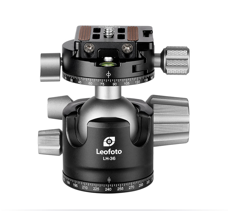Leofoto Gimbal, Dual Panoramic 360-Degree Clamp, Photography And Videography, Mirrorless And DSLR Camera, Lightweight And Stable Professional Spherical Gimbal, LH-36R 14