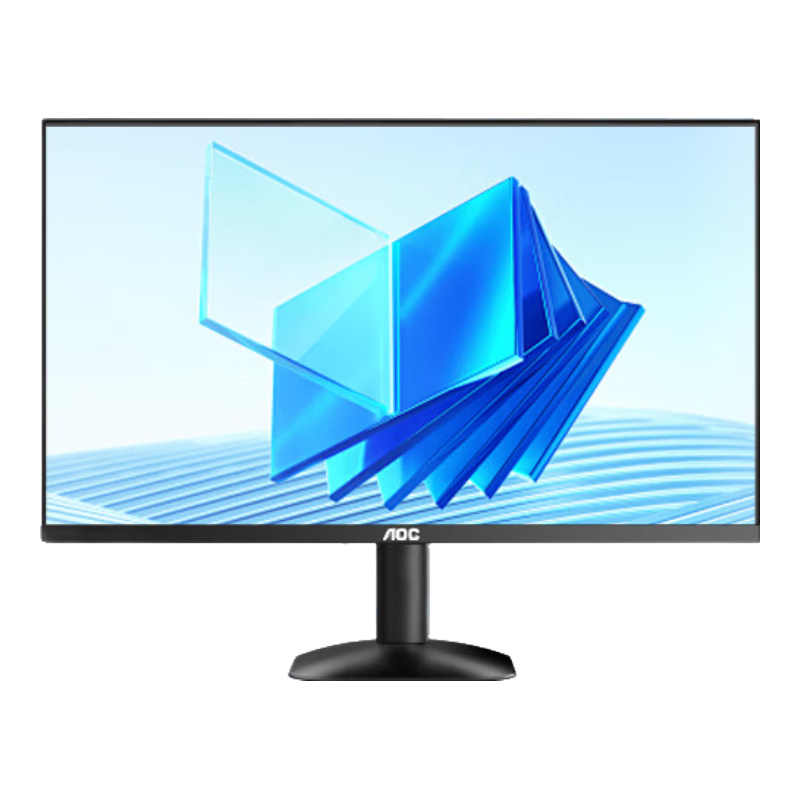 AOC 23.8-Inch 2K 120Hz IPS Wide Color Gamut HDR10 Low Blue Light Flicker-Free Energy-Saving Certified Three-Sided Micro-Edge Ultra-Thin Office Computer Monitor Q24B35