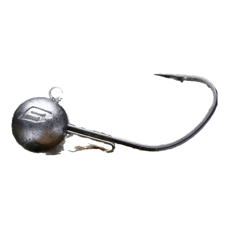 BKK HCS Short Handle Lead Hook Wide Belly Big Hook for Door Lure, Black Pit Micro Bait, Bass And Mandarin Fish Hook 9078