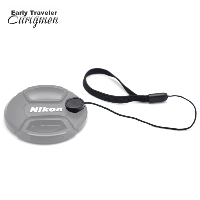 Earlymen Lens Cap Anti-Loss Strap, Lens Cap Adhesive Tape, Suitable for Nikon, Canon, Sony, Fuji, Olympus, Panasonic Lens Accessories, 3M Adhesive