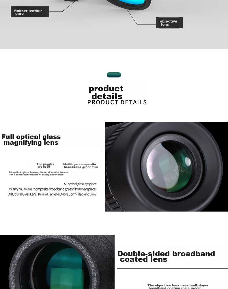 StarMICRO Binoculars 10x42 Waterproof High Magnification High Definition for Outdoor Children's Bird Watching And Photography, Concert Viewing 10