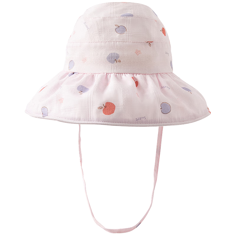 DAVE & BELLA Kids Sun Hat Girls Outdoor Summer Baby Wide Brim Open Top Thin Hat