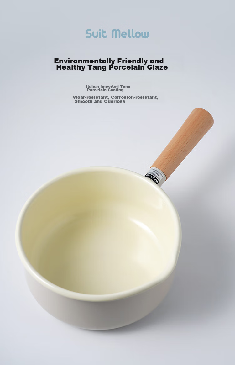 LOCK&LOCK Milk Pot for Induction Cooker And Gas Stove, Baby Food Pot, Hot Milk And Noodle Cooking Pot, Small Milk Pot, 18CM 6