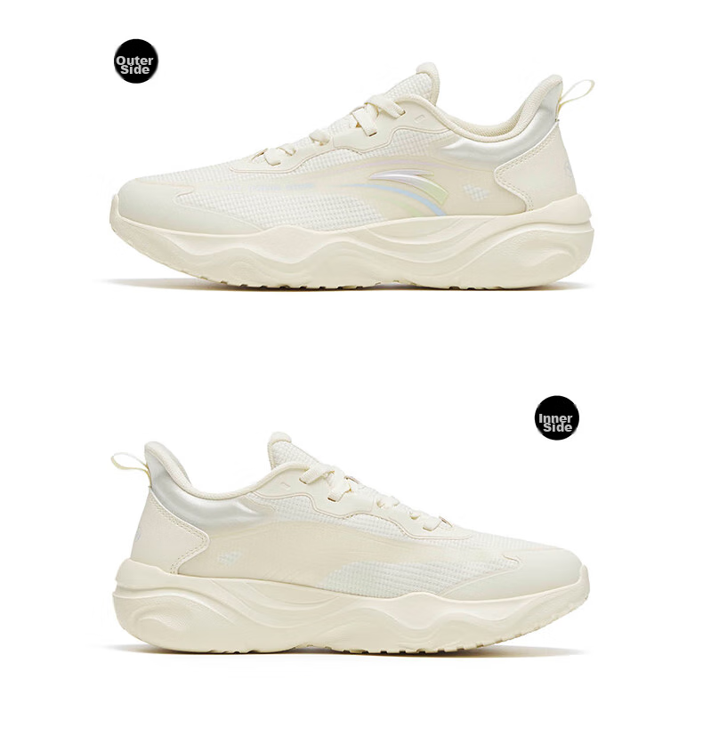 ANTA Milk Candy Jump Rope Shoes | Zhang Yufei's Training Shoes for Women, Soft Sole, Breathable, Lightweight, Shock-Absorbing, Training Shoes, Sneakers 34