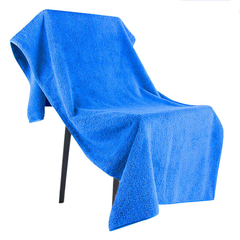 Good Weather Car Wash Towel, RV And Large Vehicle Cleaning Cloth, Lint-Free, Absorbent Car Cleaning Towel, Large Size, Blue, Thickened, 1 Piece, 60*160