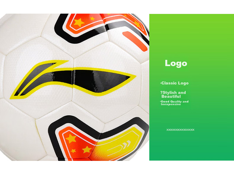 LI-NING Soccer Ball Size 5 Adult and Children Standard Professional Match Training Youth Size 5 Ball LFDV200-1 7