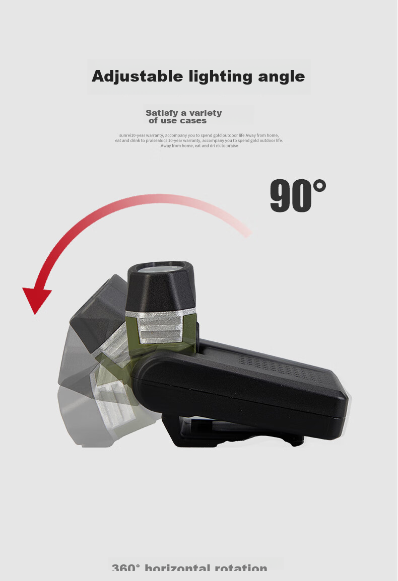 Shanlishi H300 Intelligent Sensor Cap Clip Light, Ultra-Bright Cap Headlamp, Night Fishing Headlamp, Brim Lamp, Ultra-Long Battery Life Cap Clip Light 9