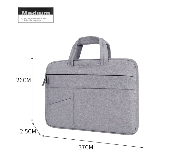 BUBM Laptop Handbag for Men, Suitable for Apple, Lenovo, Huawei 13-Inch Computers, Briefcase Inner Pocket Bag 13