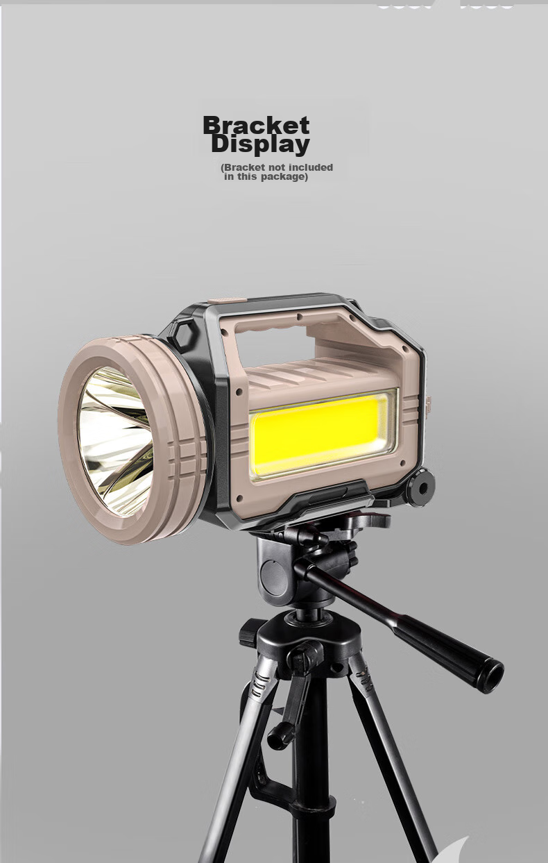 Weixiaosha 884 High-Intensity Flashlight, Multi-Functional Searchlight, LED Rechargeable Light, Ultra-Bright Long-Range High-Power Outdoor Handheld Lamp 13