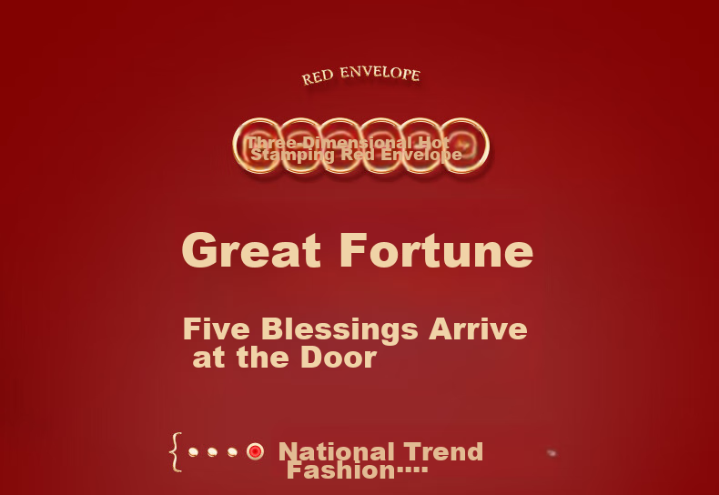 Cuitao New Year Red Envelopes, Spring Festival Lucky Money Packets for Weddings, Graduations, Housewarming, Business Openings, Construction Beginnings, Door Blocking, Red Packets, 20 Pieces 1