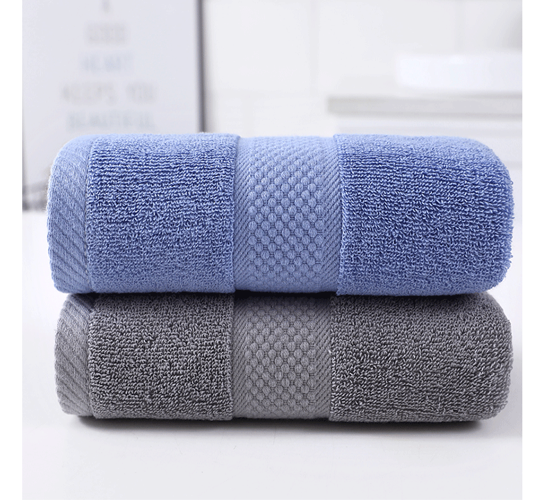 Hengyuanxiang Xinjiang Long-Staple Cotton Class A Towels, 2-Pack, Pure Cotton Thickened Soft Face Towels, Absorbent Washcloths for Face Washing, Beige Sports 10