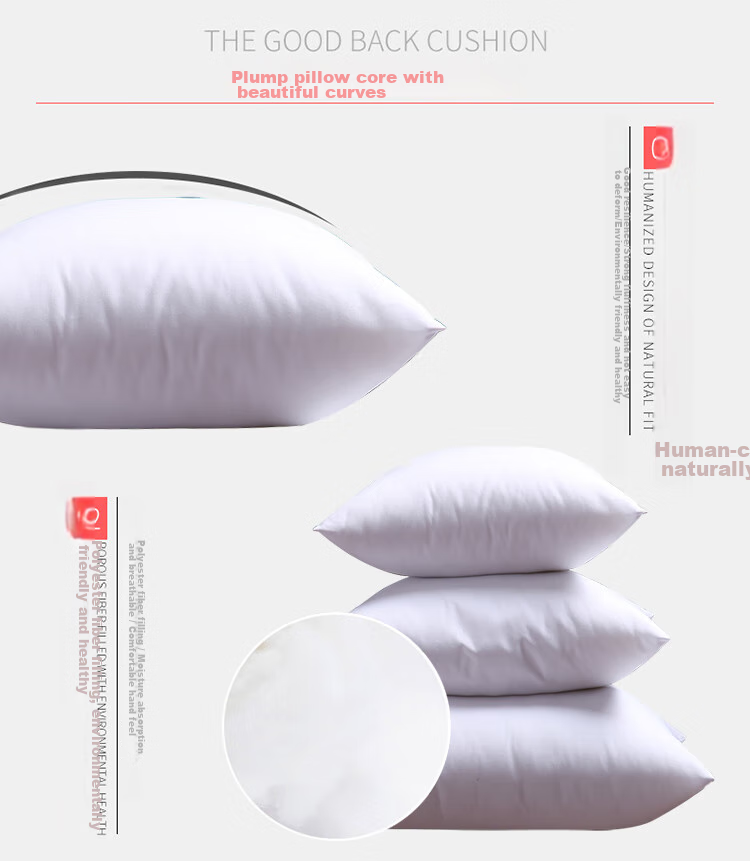 AVIVI High-Elasticity Sofa Cushion Core, Square Pillow Core Car Backrest Cushion Core Lumbar Support Core Bedside Backrest Pillow Core 50*50cm Single Piece 3