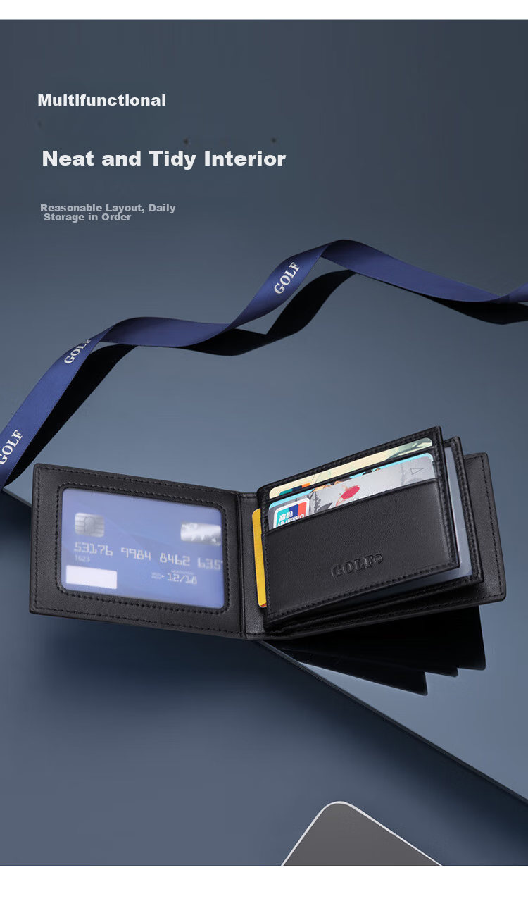 GOLF Driver's License Holder for Men And Women, Car Driving Permit Case, Protective Cover, Card Holder, Gift Box Set 6