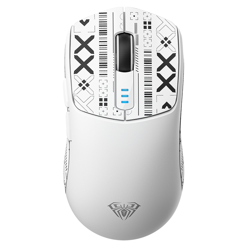 AULA SC580MAX Wireless Mouse 618 Sale PAW3395 Sensor Lightweight Ergonomic Gaming Office Wired 2.4G Bluetooth Tri-Mode Long Battery Life White