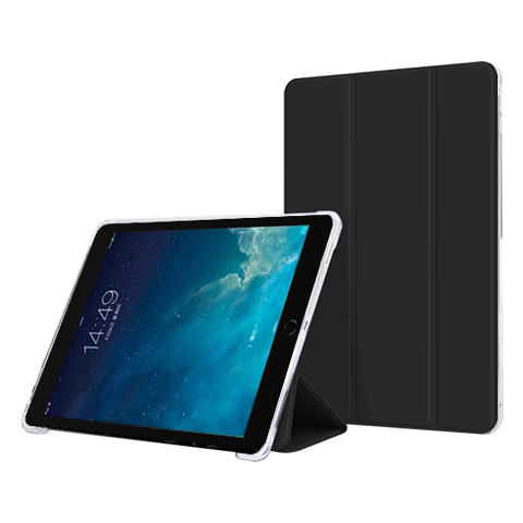 ALittleFlower IPad Case for Ipad 6/5/iPad Air 1/air 2, 9.7-Inch Tablet Stand, Ultra-Thin Frosted Full Protection Shockproof Case, Graphite Black