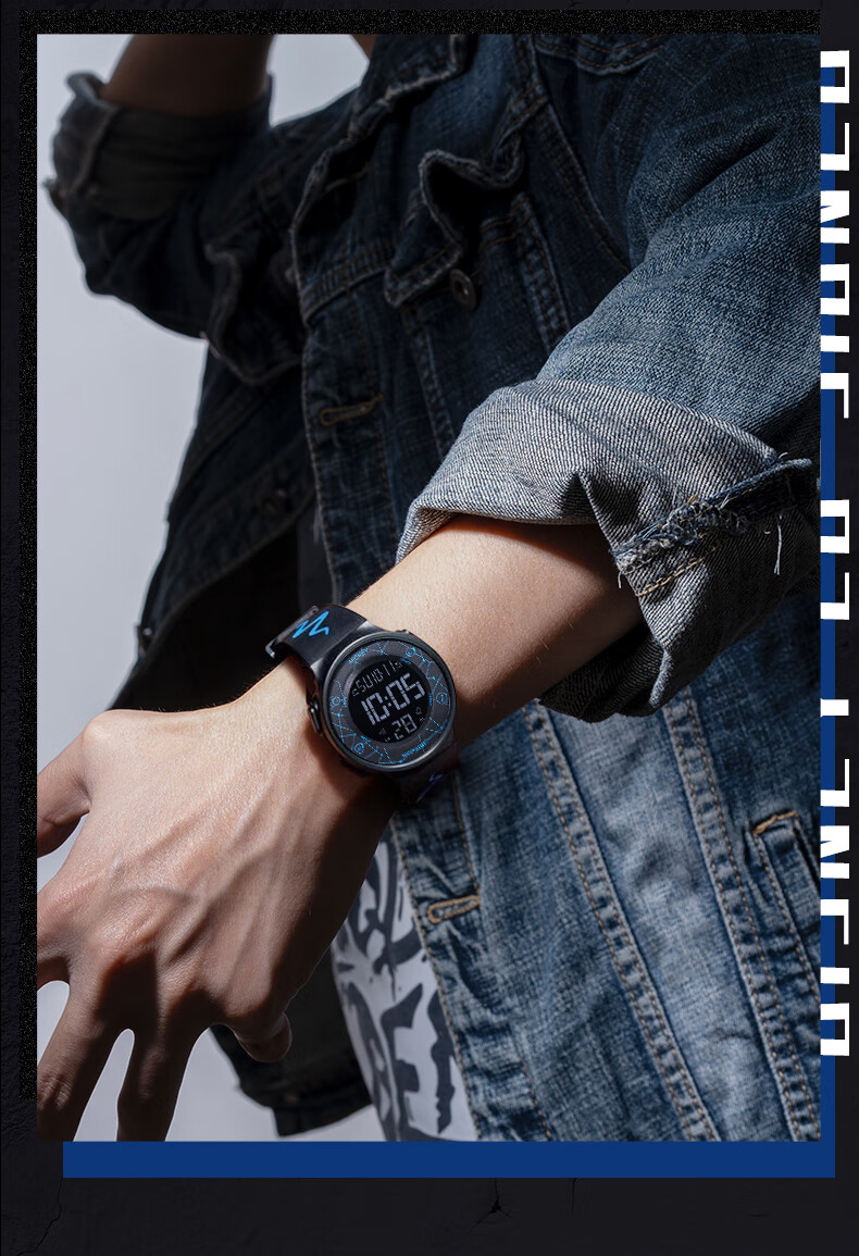 Disney National Day 2026 New Sports Digital Watch, Waterproof Watch, for Middle And High School Students' Exams, Children's Watch, Time-Telling 3