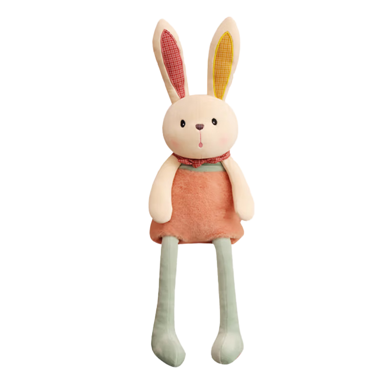 WELTSTON Plush Toy, Stuffed Doll, Hugging Pillow, Comforting Doll, Children's Birthday Gift, Present for Girls, Little White Rabbit Stuffed Animal, 70cm