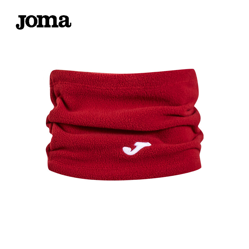 JOMA Children's Fleece Neck Gaiter Set, Thickened Warm Neck Protection, Cycling Face Mask, Outdoor Windproof Cold-Proof Scarf, Red, One Size Fits All