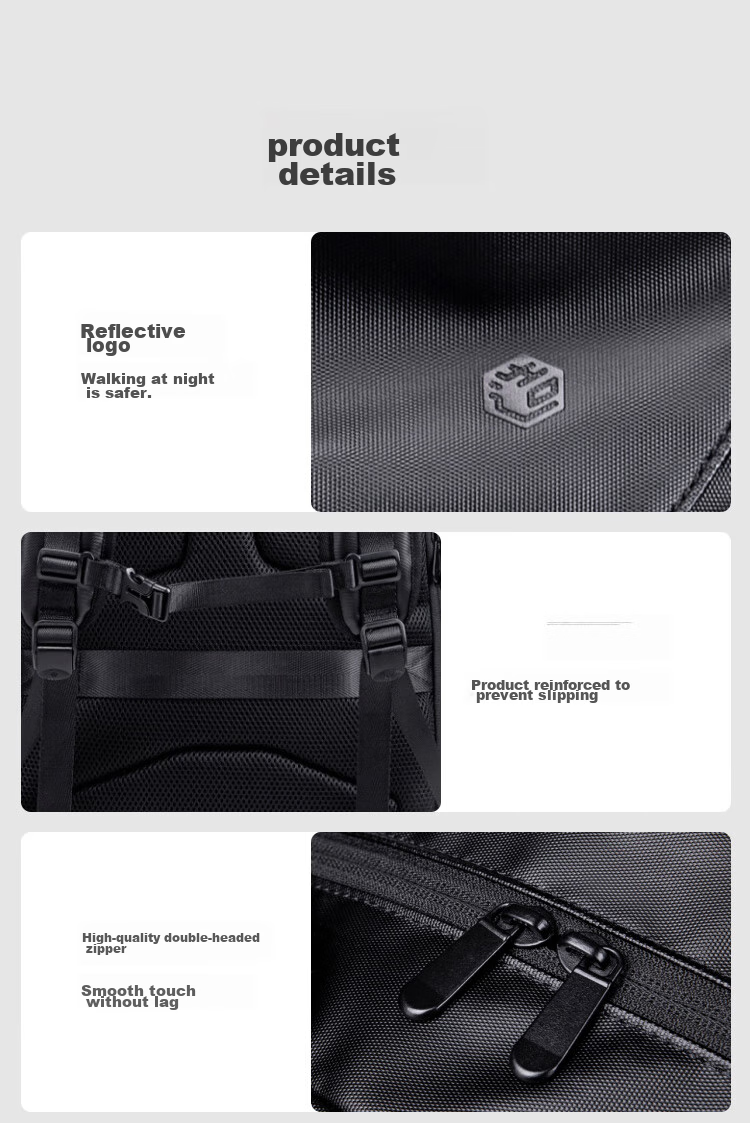 JD Original Black Knight 2026 New Outdoor Men's Backpack, Large Capacity 80L Hiking Sports Bag for Business Trips And Travel 16