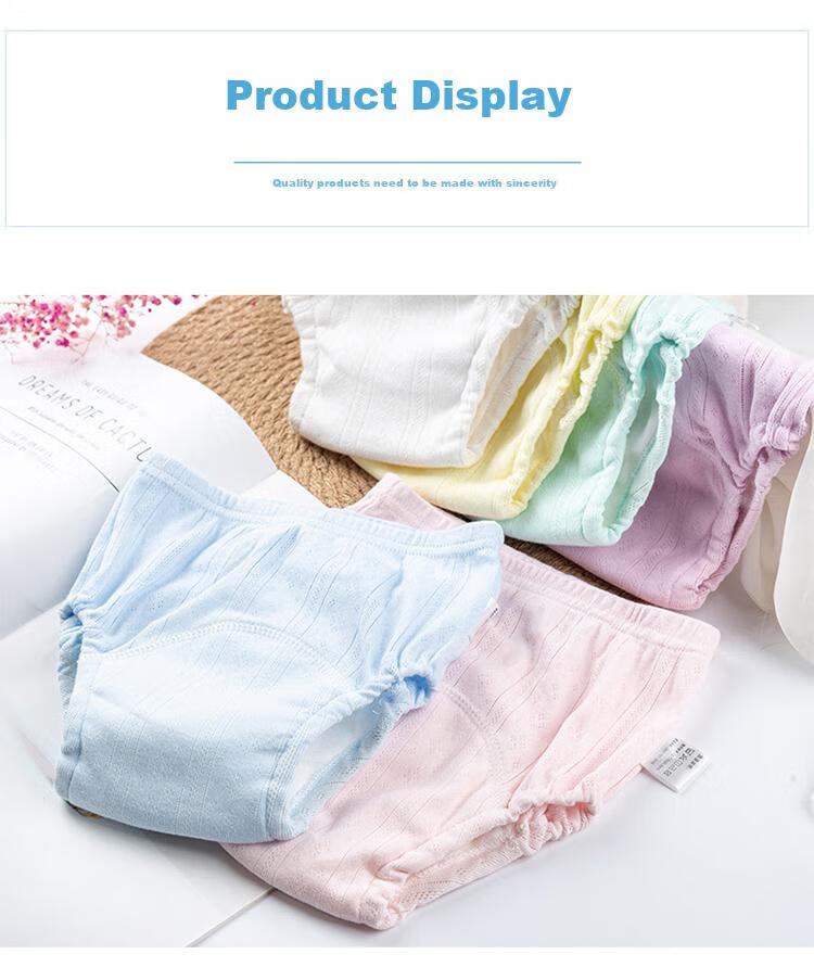 Xiqinbao Baby Diaper Pants Unisex Toilet Training Pants Waterproof Pants 3-Pack, Recommended for 14-19kg, Size 110 10