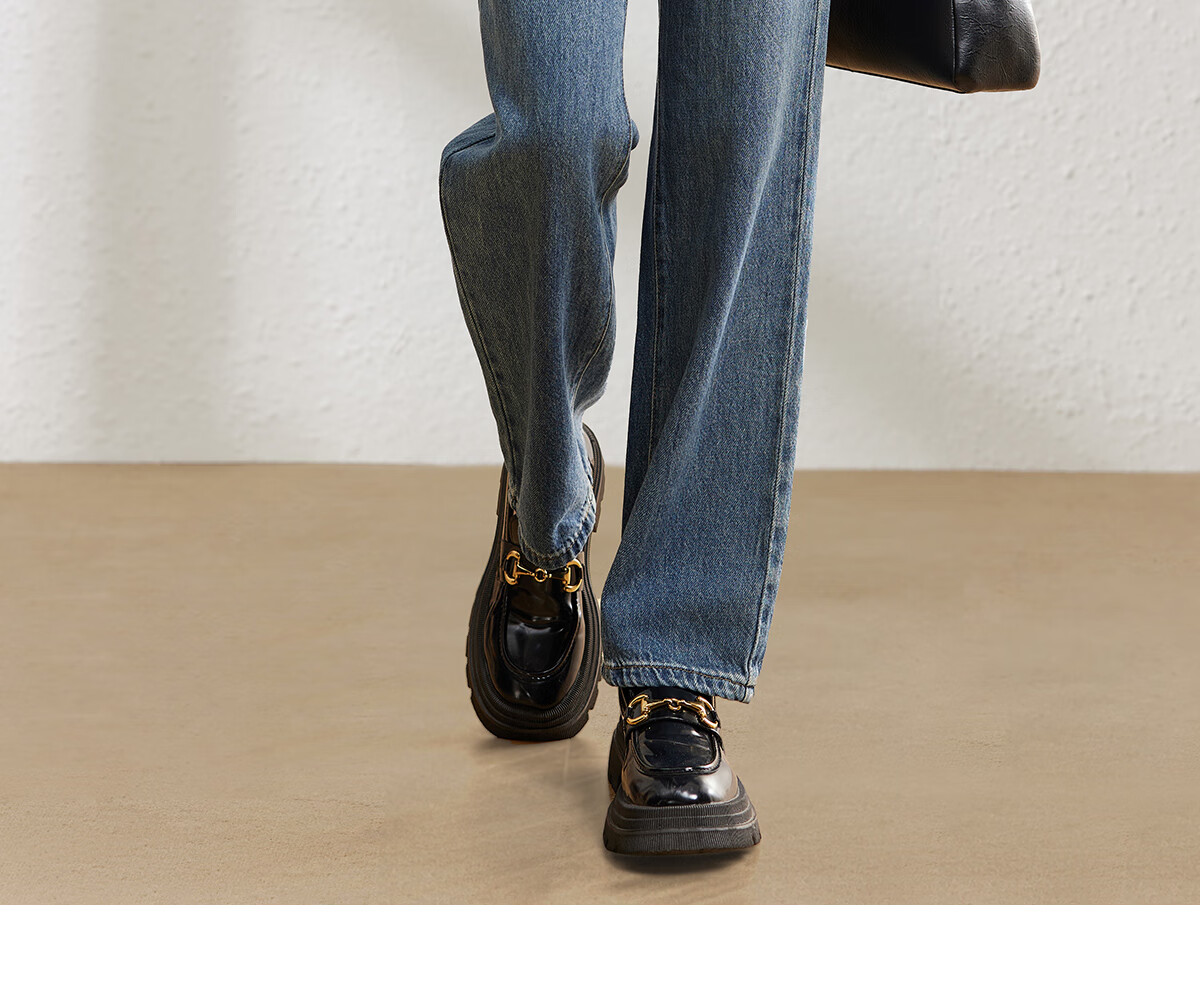 YUZHAOLIN Women's Straight-Leg Jeans Loose Casual Wide-Leg High-Waist Floor-Length Pants Y143N1010 8