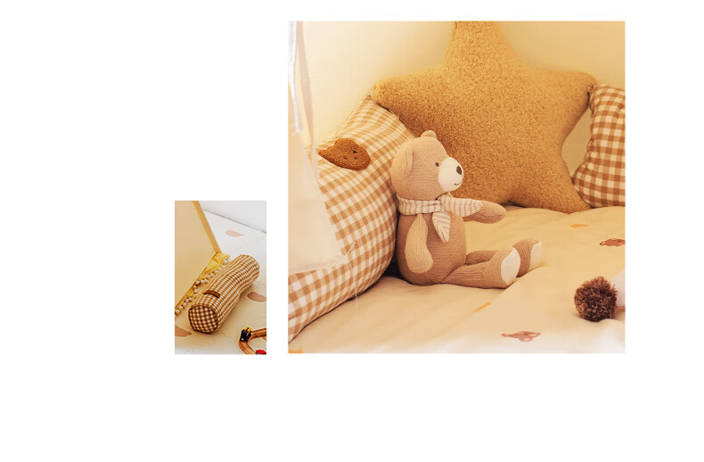 Little Dove Children's Tent Indoor Playhouse / Boys And Girls Indian Toy Gift Little Bear Hat (Pad Not Included) 4
