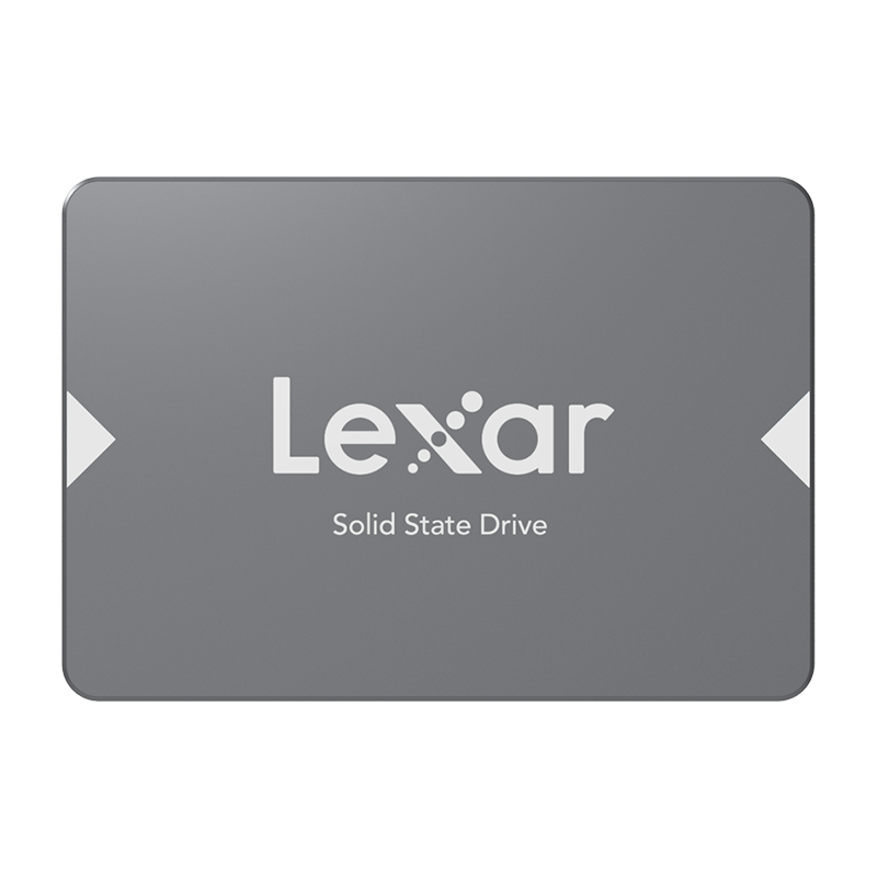 Lexar NS100 Series 512GB 2.5-Inch SATA 3.0 SSD Solid State Drive with Read Speed of 550MB/s, Wide Compatibility, Efficient Transfer