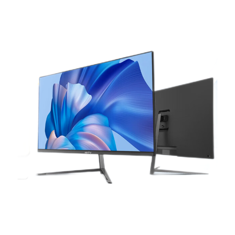 KKTV 27-Inch 2K Monitor, IPS Panel, 100Hz Refresh Rate, Wide Color Gamut, Wall-Mountable, Ultra-Thin Bezel, Office Entertainment Gaming LCD Computer Screen, KE27QI
