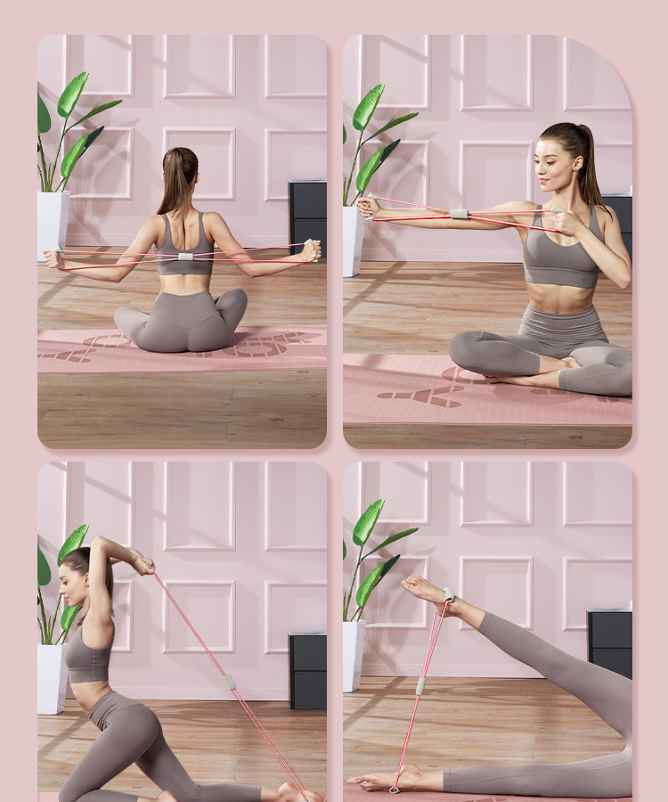 Yottoy 8-Character Pull-Up Bar, Home Fitness Back Opener for Women, Shoulder And Back Exercise Tool, Yoga Stretching Equipment for Beautiful Back 19