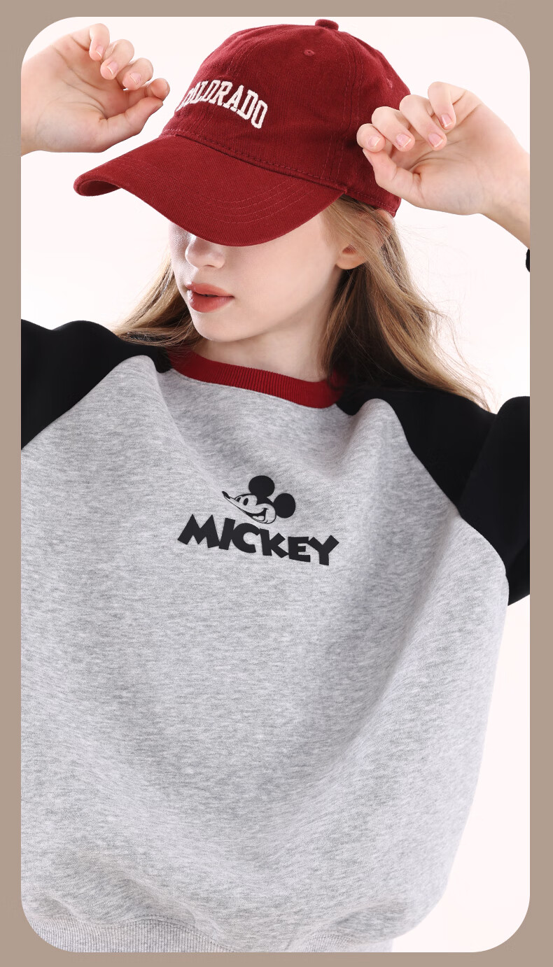 Disney Children's Sweatshirt, Girls' Autumn Top for Older Kids, Stylish Preppy Outfit for Girls, DS022 Navy Blue, 150cm 17