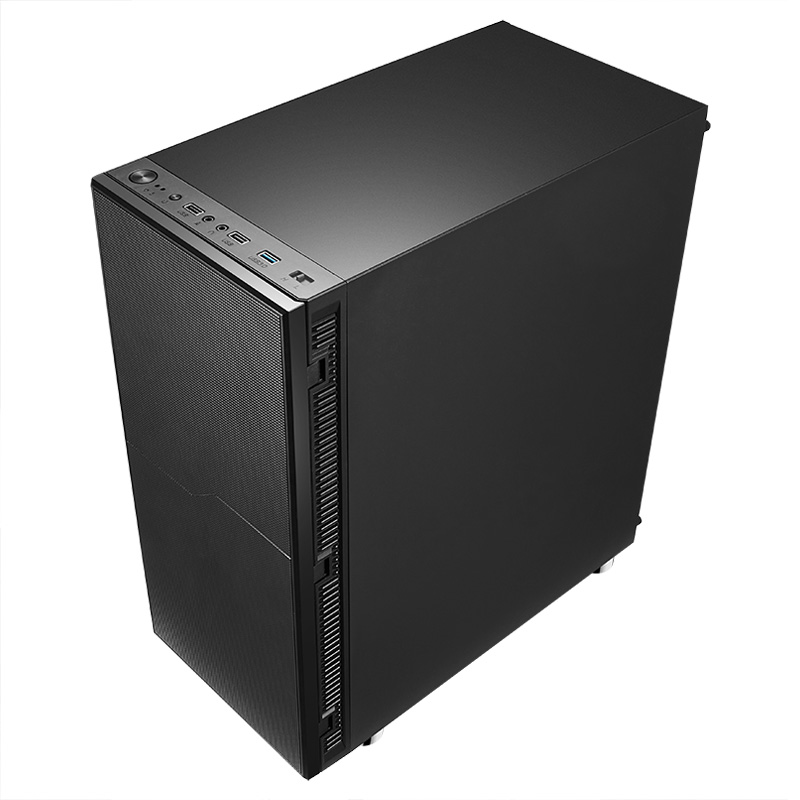 Компьютерный корпус SAMA Black Hole 7 ATX Midi-Tower, черный