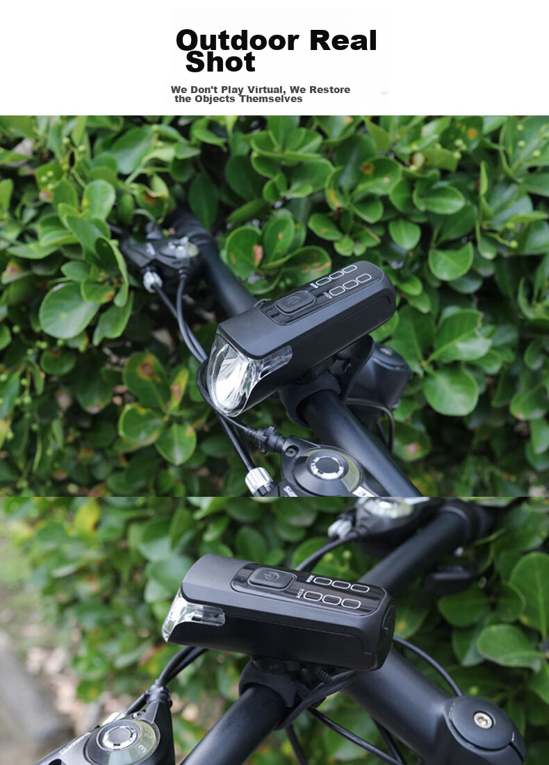 Addview Bicycle Light, Front Lamp, USB Rechargeable Flashlight, Mountain Bike Light, Cycling Equipment 12