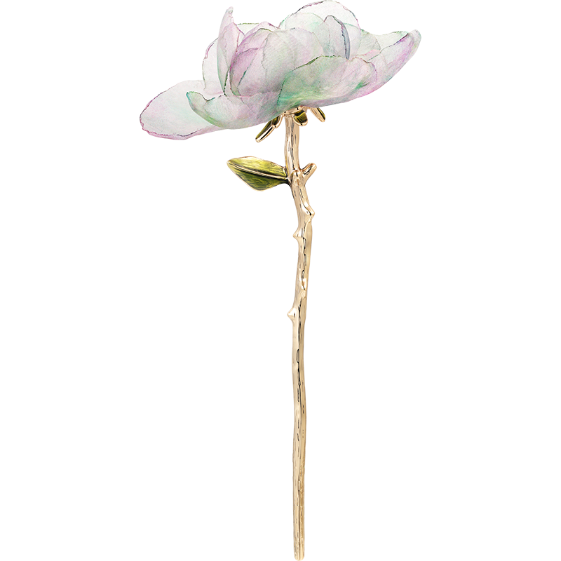 She's Love Tulip Hair Bun Hairpin Birthday Gift for Girlfriend