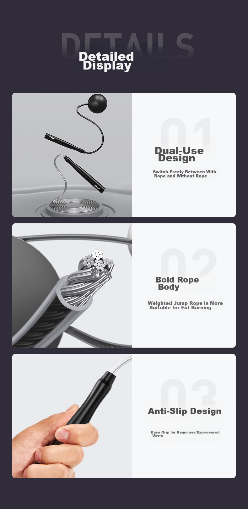 Li-Ning Steel Wire Jump Rope for Adults, Children, Primary And Secondary School Students, Professional Use for Middle School Entrance Exams, Rope Jumping Fitness, Weight Loss, And Speed Competitio 9