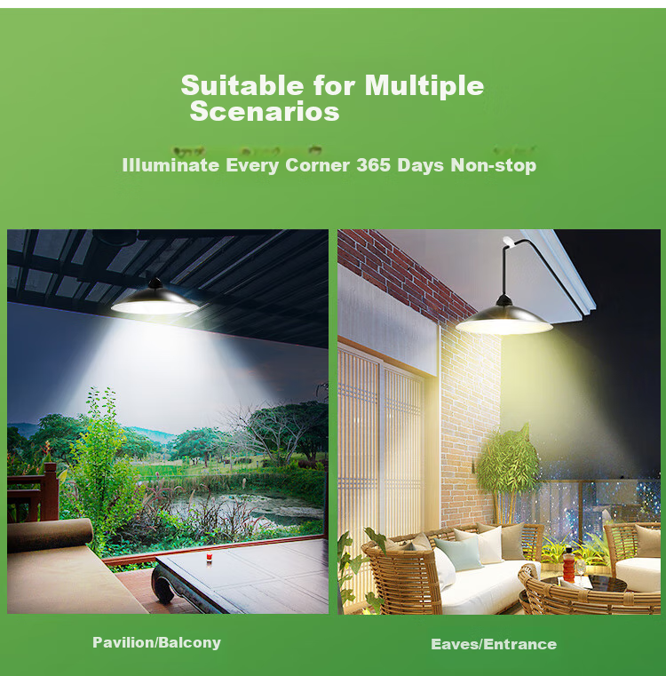 Intelamp Solar Garden Light, Outdoor Waterproof, Home Lighting, Villa Landscape Decoration with Bulb, Pendant Light, Garden Light 4