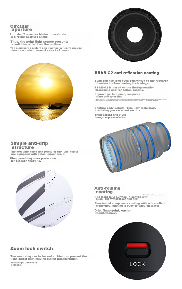 Tamron B061S 18-300mm F/3.5-6.3 Di III-A VC VXD Image Stabilization Telephoto Zoom Lens for Mirrorless Cameras (Sony APS-C E-Mount) 14
