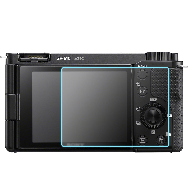 JJC Tempered Glass Screen Protector for Sony ZV-E10, ZV-E10L, ZV-1F, ZV-1 Second Generation, ZV-1II Camera Screen Protective Film, Mirrorless Camera Accessory